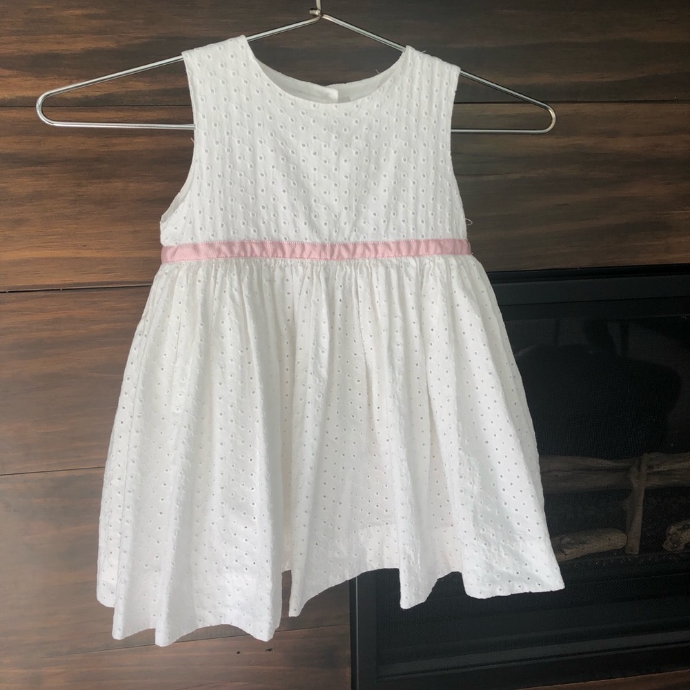 BabyGap white eyelet dress
